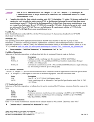 Form OP-UA50 (TCEQ-10223) Fluid Catalytic Cracking Unit Catalyst Regenerator/Fuel Gas Combustion Device/Claus Sulfur Recovery Plant Attributes Texas - Texas, Page 23