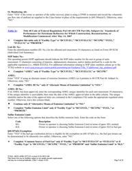 Form OP-UA50 (TCEQ-10223) Fluid Catalytic Cracking Unit Catalyst Regenerator/Fuel Gas Combustion Device/Claus Sulfur Recovery Plant Attributes Texas - Texas, Page 9