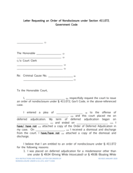 Instructions for Order of Nondisclosure Under Section 411.072 - Texas, Page 4