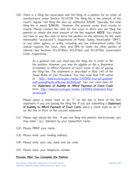 Instructions for Petition for Order of Nondisclosure Under Section 411.0729 - Texas, Page 3