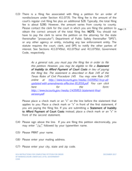 Instructions for Petition for Order of Nondisclosure Under Section 411.0735 - Texas, Page 5