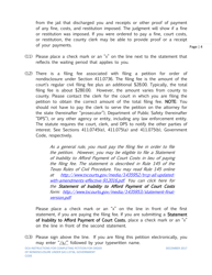 Instructions for Petition for Order of Nondisclosure Under Section 411.0736 - Texas, Page 4
