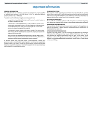 Form 50-758 Application for Exemption of Goods-In-transit - Texas, Page 3