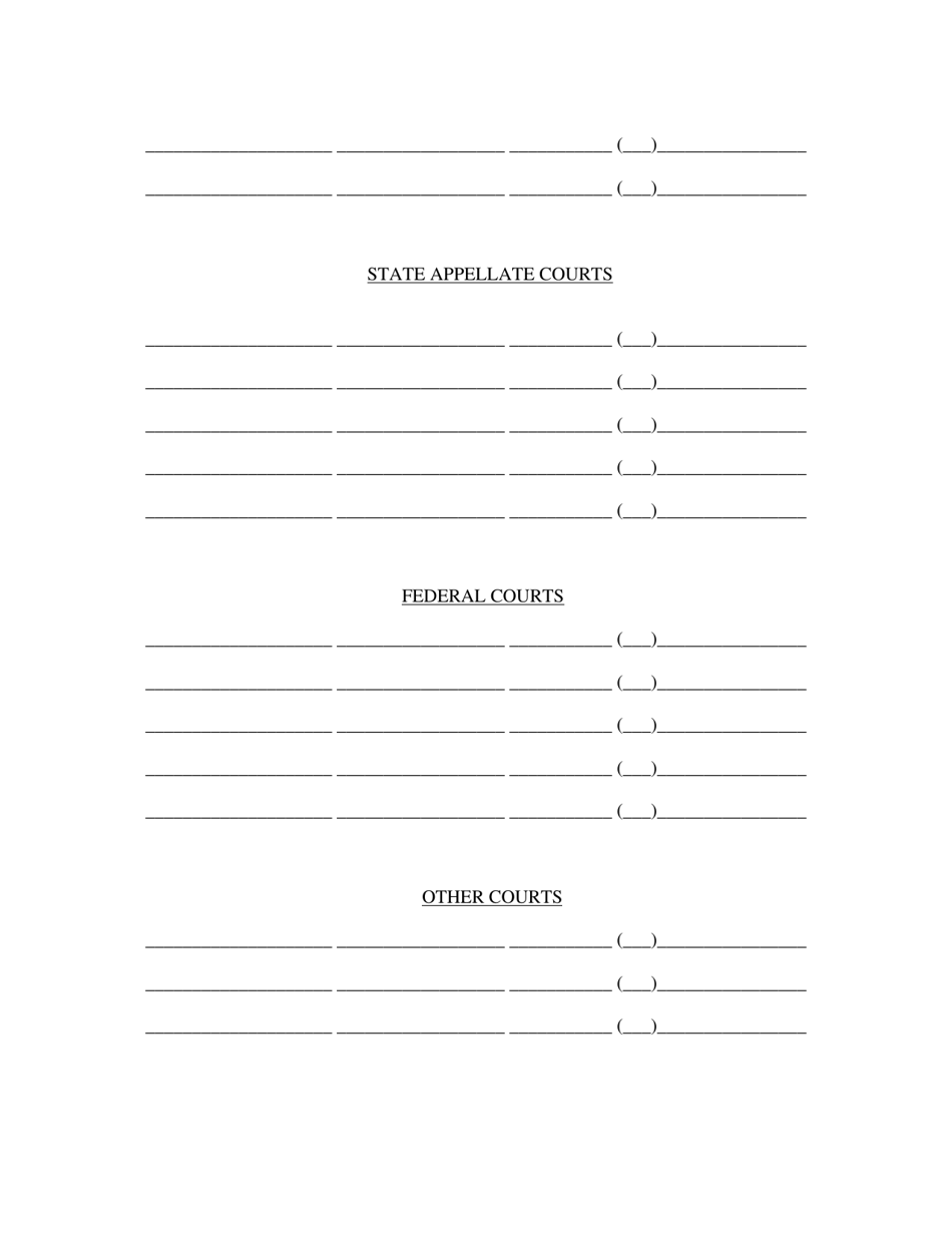 Application for Appointment as Counsel Pursuant to Article 11.071, Code of Criminal Procedure - Texas, Page 3