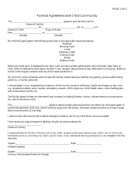 Sample Children&#039;s Enrollment Form - Georgia (United States), Page 3