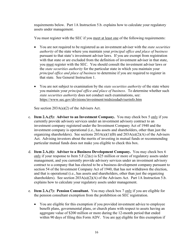 Instructions for SEC Form 1707, ADV Uniform Application for Investment Adviser Registration and Report Form by Exempt Reporting Advisers, Page 16