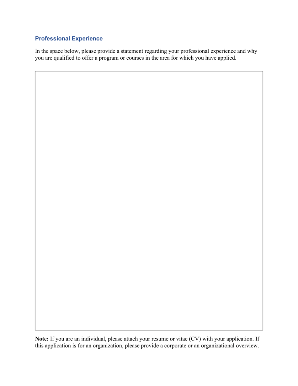 Investment Adviser Representative Continuing Education (Ce) Course Provider Application, Page 3