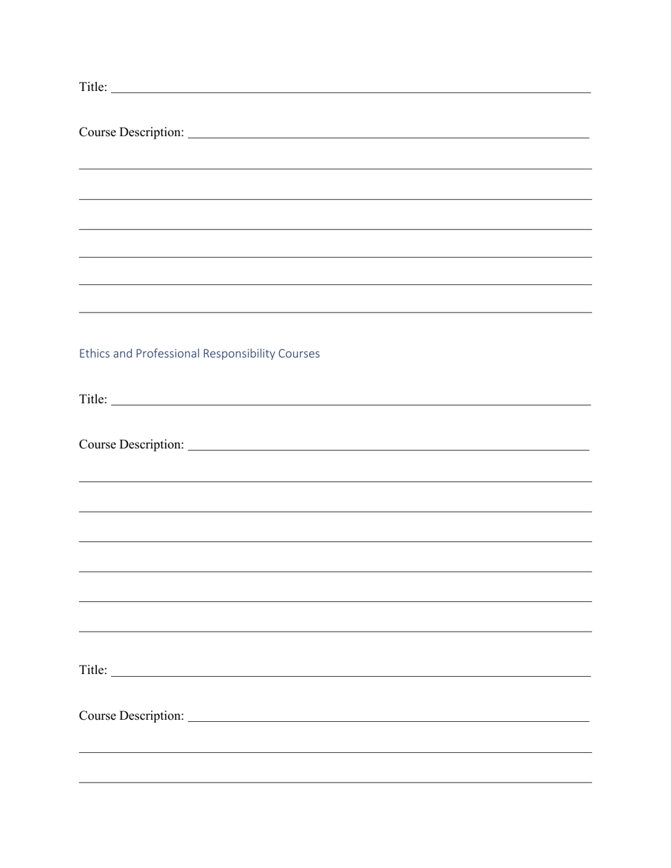 Investment Adviser Representative Continuing Education (Ce) Course Provider Application, Page 5