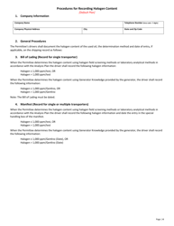 Used Oil Fuel Marketer Application - Utah, Page 4