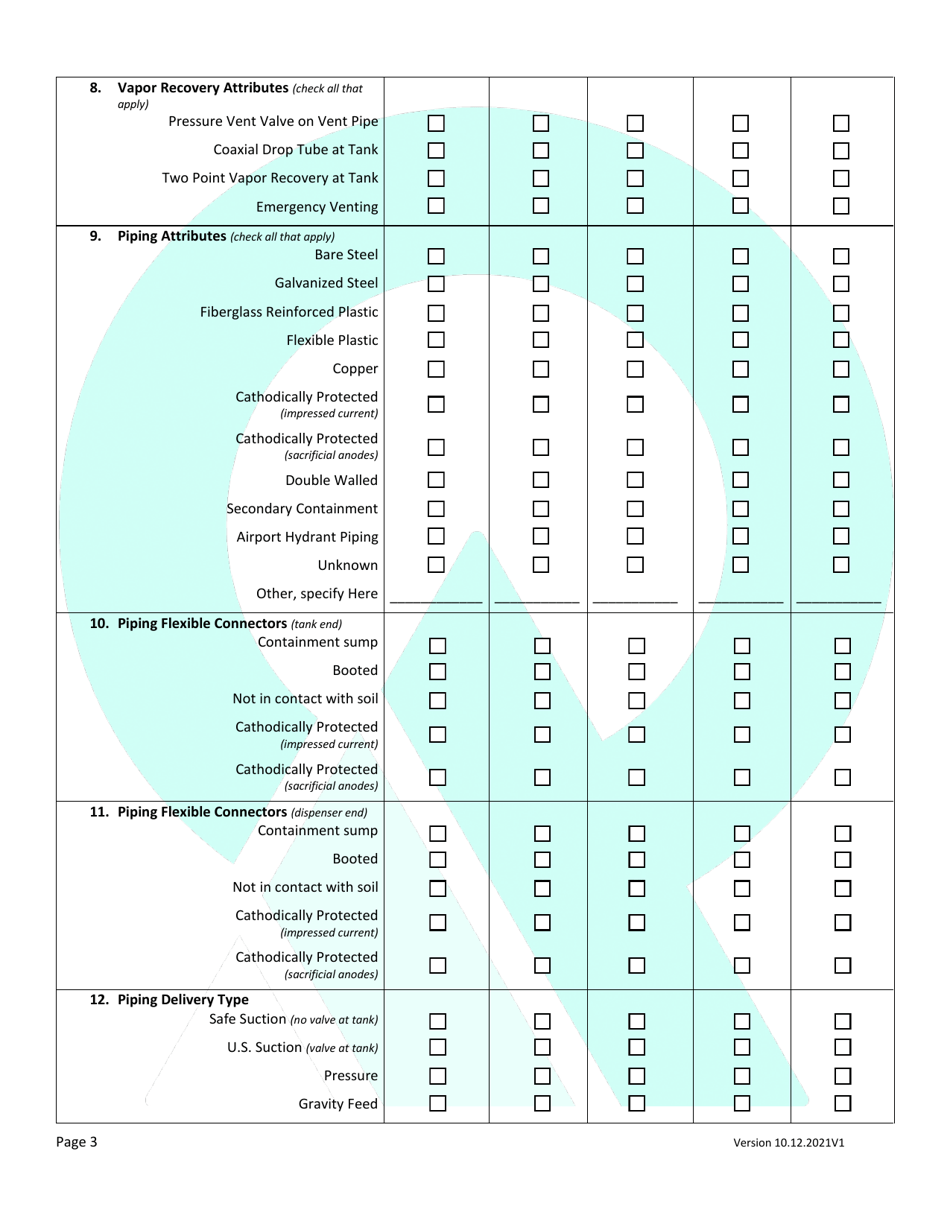 Utah Utah Notification for Aboveground Petroleum Storage Tanks Fill