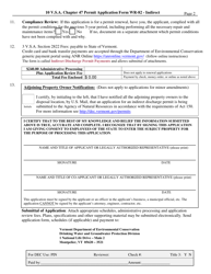 Form WR-82 Indirect Discharge Permit Application Form - Vermont, Page 2