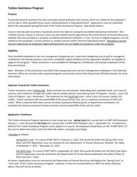 Tuition Assistance Application - Vermont, Page 2