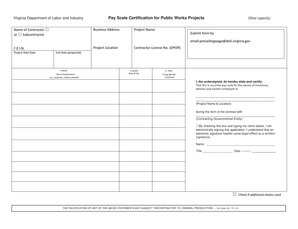 virginia-pay-scale-certification-for-public-works-projects-fill-out