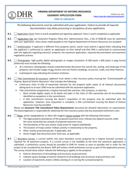 Easement Application Form - Virginia, Page 11
