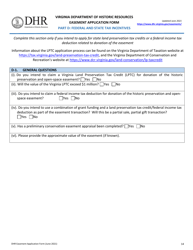 Easement Application Form - Virginia, Page 14