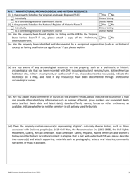 Easement Application Form - Virginia, Page 3