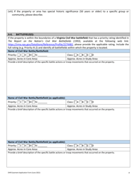 Easement Application Form - Virginia, Page 4