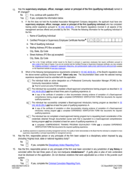 Form A492-0501MGTCHG Common Interest Community Manager Change of Personnel Form - Virginia, Page 3