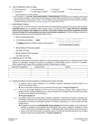 Form A492-0501LIC Common Interest Community Manager License Application - Common Interest Community Board - Virginia, Page 2