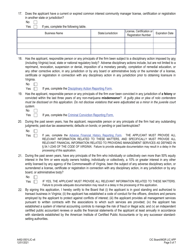 Form A492-0501LIC Common Interest Community Manager License Application - Common Interest Community Board - Virginia, Page 5