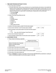 Form A492-0515ANRPT Time-Share Program Annual Report - Common Interest Community Board - Virginia, Page 2