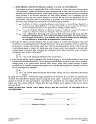 Form A492-0515ANRPT Time-Share Program Annual Report - Common Interest Community Board - Virginia, Page 5