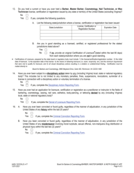 Form A450-1301EXLIC Barber/Master Barber - Instructor Examination &amp; License Application - Virginia, Page 4