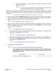 Form A450-1264_65EXLIC Master Esthetician - Master Esthetics Instructor Examination &amp; License Application - Virginia, Page 3