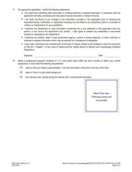 Form A450-1264_65EXLIC Master Esthetician - Master Esthetics Instructor Examination &amp; License Application - Virginia, Page 4