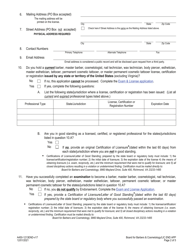 Form A450-1213END License by Endorsement Application - Virginia, Page 2