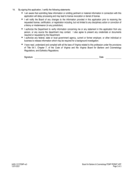 Form A450-1213TEMP Temporary Permit Application - Virginia, Page 3