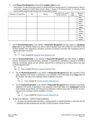 Form A450-1213CRM Change of Responsible Management Application - Virginia, Page 2