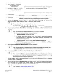 Form A450-1213INST Instructor Certification Application - Virginia, Page 2