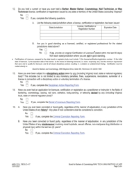 Form A450-1214_15EXLIC &quot;Wax Technician - Wax Technician Instructor Examination &amp; License Application&quot; - Virginia, Page 3