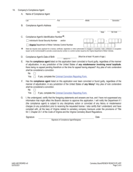 Form A462-4901RENREI Cemetery Company Renewal/Reinstatement Application - Virginia, Page 3
