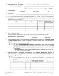 Form A511-4130AMA_SOA Amateur Martial Arts - Sanctioning Organization Approval Application - Virginia, Page 2