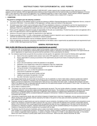 Form AGR630-4257 Washington State Experimental Use Permit (Wseup) - Washington, Page 2