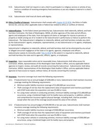 Form AGR-2208 Food Pantry Subcontract - Emergency Food Assistance Program (Efap) - Washington, Page 14