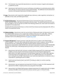 Form AGR-2208 Food Pantry Subcontract - Emergency Food Assistance Program (Efap) - Washington, Page 15