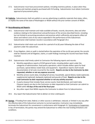 Form AGR-2208 Food Pantry Subcontract - Emergency Food Assistance Program (Efap) - Washington, Page 16