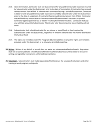 Form AGR-2208 Food Pantry Subcontract - Emergency Food Assistance Program (Efap) - Washington, Page 18