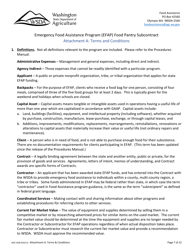 Form AGR-2208 Food Pantry Subcontract - Emergency Food Assistance Program (Efap) - Washington, Page 7