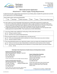 AGR Form 2300 Marijuana-Infused Edible Endorsement Application - Washington, Page 8