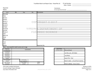 DFS Form 210-F1104 Trueallele Worksheets - Virginia, Page 8