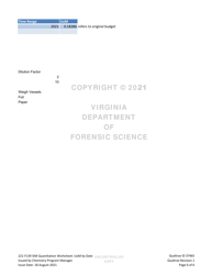 DFS Form 221-F139 Sim Quantitation Worksheet - Virginia, Page 6