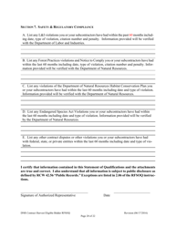Contract Harvest Eligible Bidder Request for Statement of Qualifications (Rfsoq) - Washington, Page 20