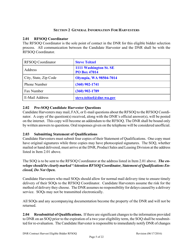 Contract Harvest Eligible Bidder Request for Statement of Qualifications (Rfsoq) - Washington, Page 5