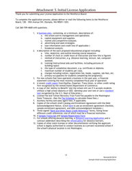 Attachment 5 Sample Initial Licensing Application - Washington, Page 13
