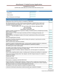 Attachment 5 Sample Initial Licensing Application - Washington, Page 7