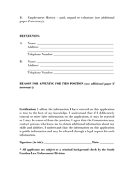 Commission on Judicial Conduct Public Member Application Form - South Carolina, Page 2